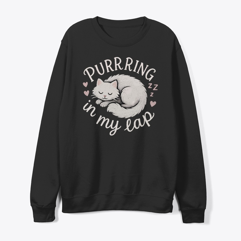 Purring in My Lap Cozy Cat Gift