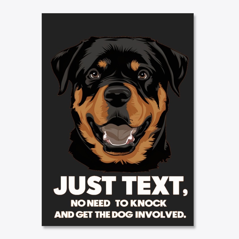 Rottweiler - Just Text