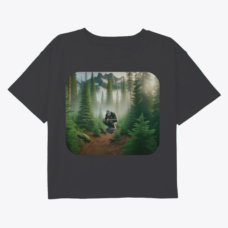 Bigfoot on a picture