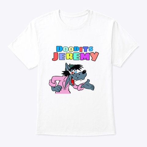 Nu Pogodi Style White T-Shirt Front