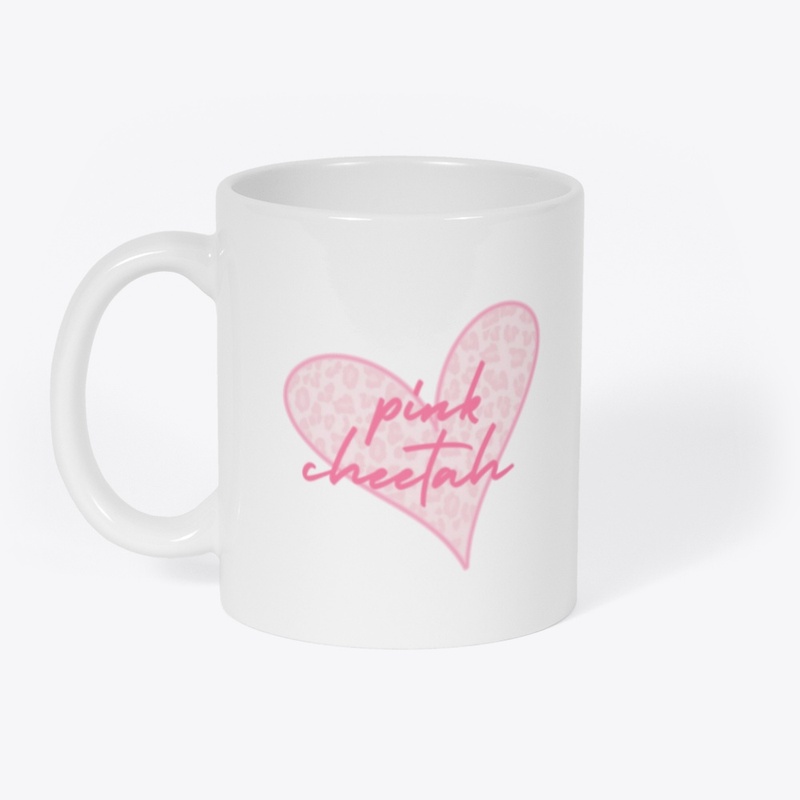 Pink Cheetah Mug