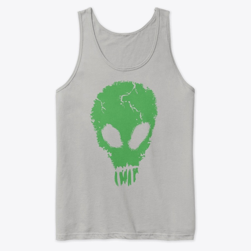 Alien Skull Storm Area 51 Tank Green