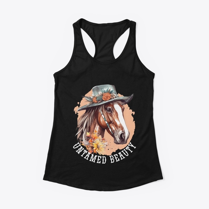Untamed Beauty Black T-Shirt