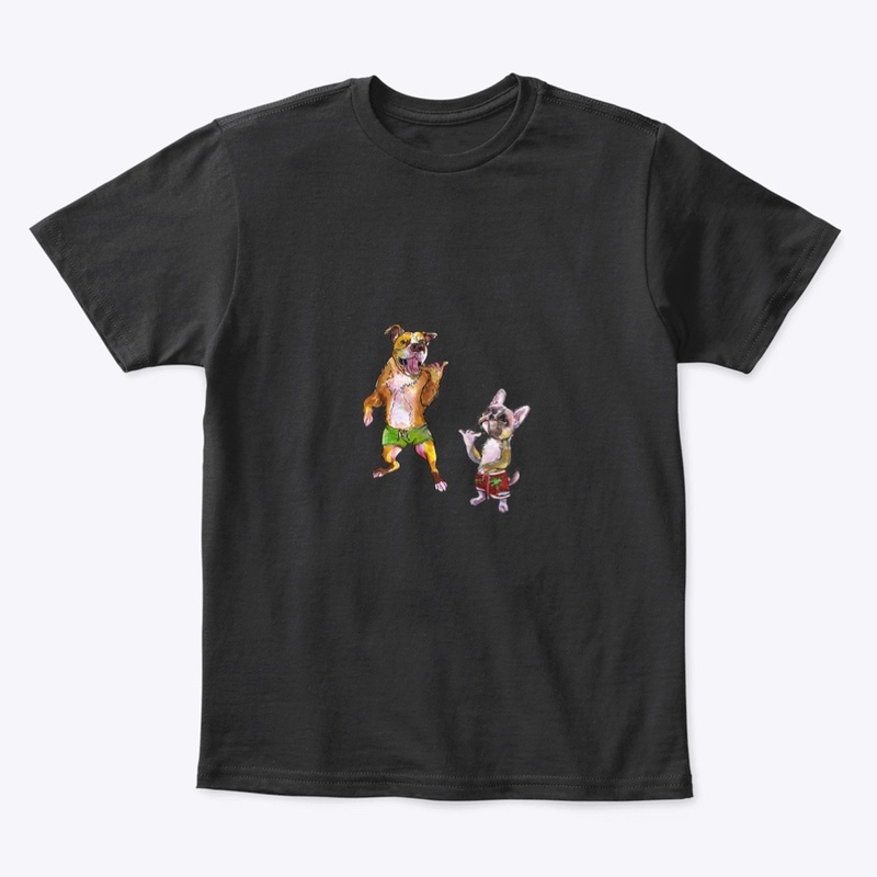 Surfer pals