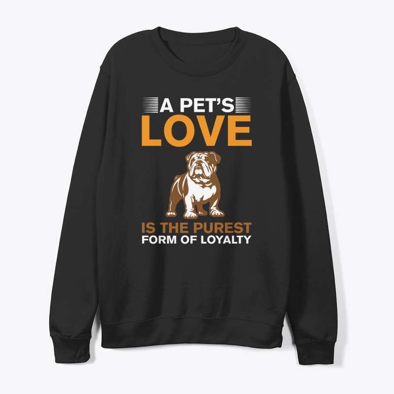 A pet’s love t shirt 