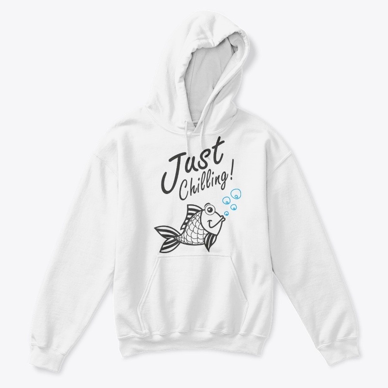 Just chilling cute fish design