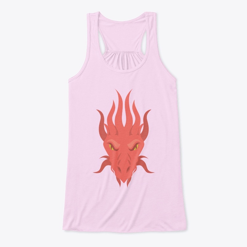 Pink Dragon Face