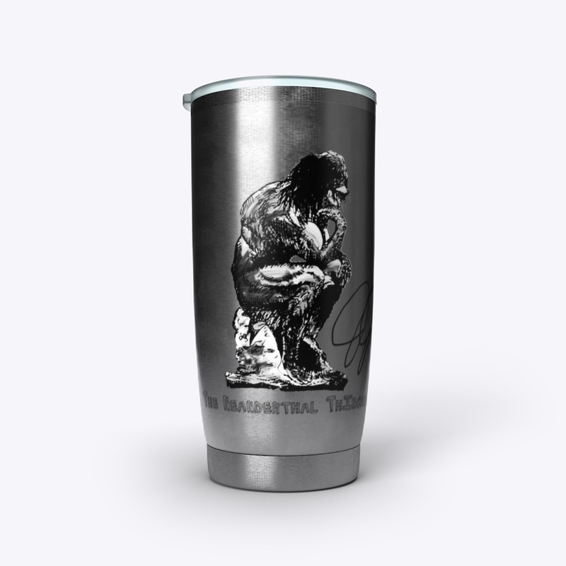 The Neanderthal Thinker Phone Case