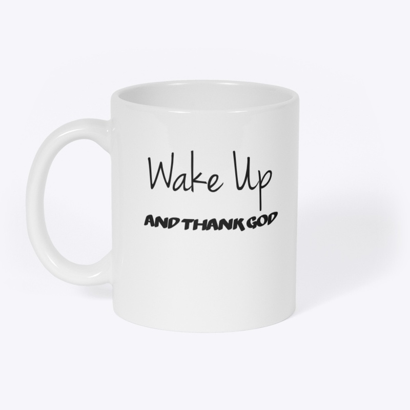 Thank god mug