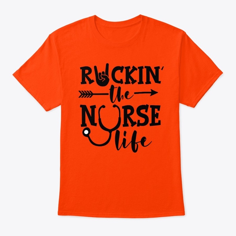 Rockin The Nurse Life Hoodie