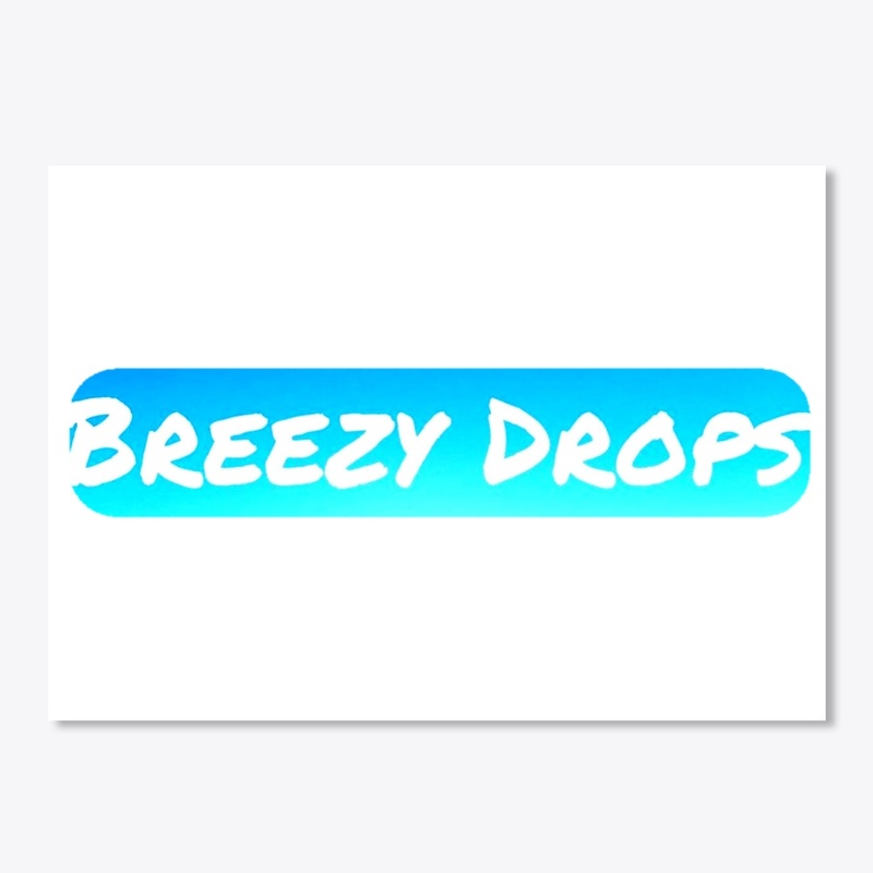 Breezy Drops Sticker