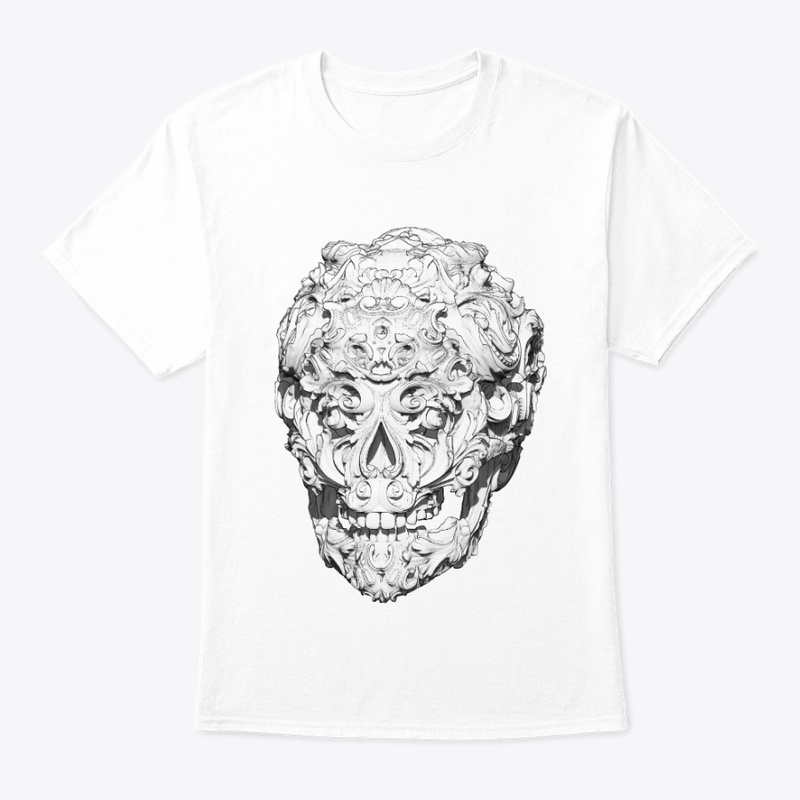 Carved Pattern King head by CrownPeople