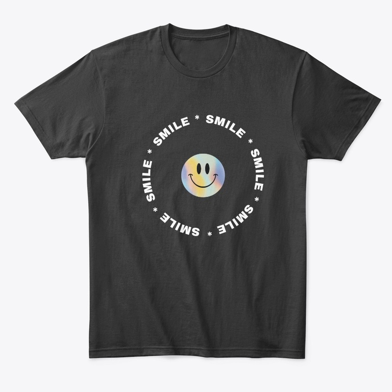 smile black color design