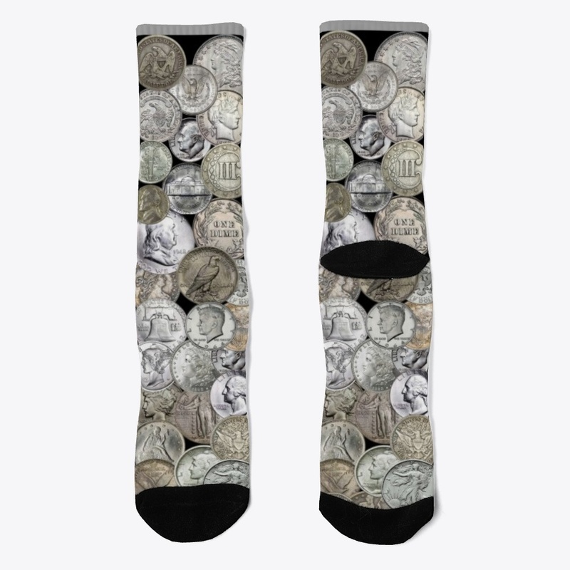 Lucky Silver Socks!