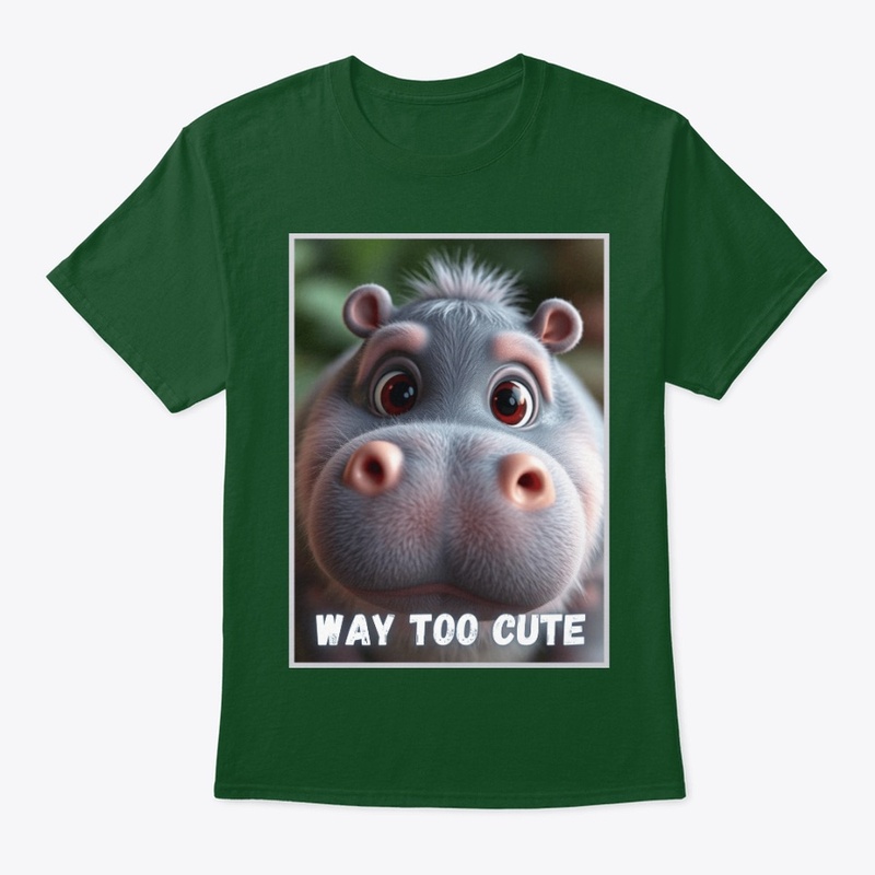 Way Too Cute - Hippo