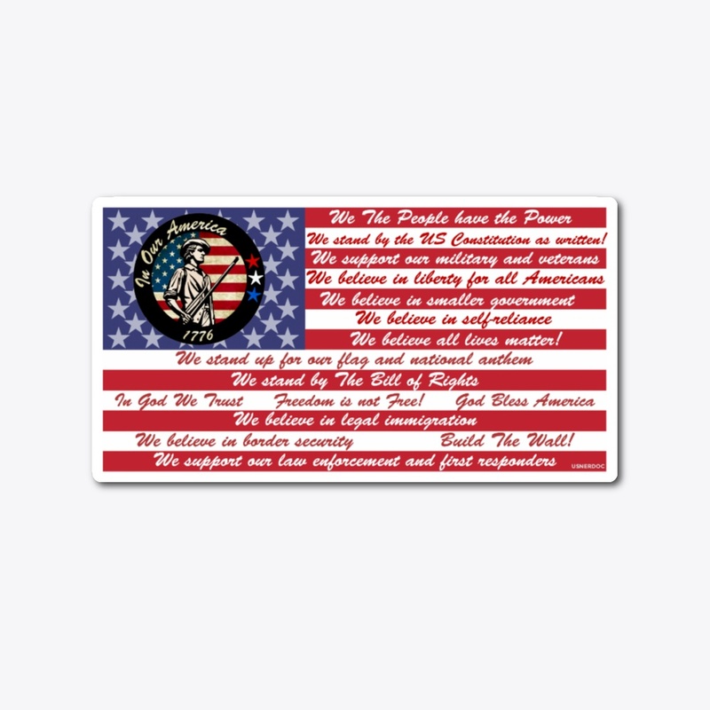 In Our America Sticker