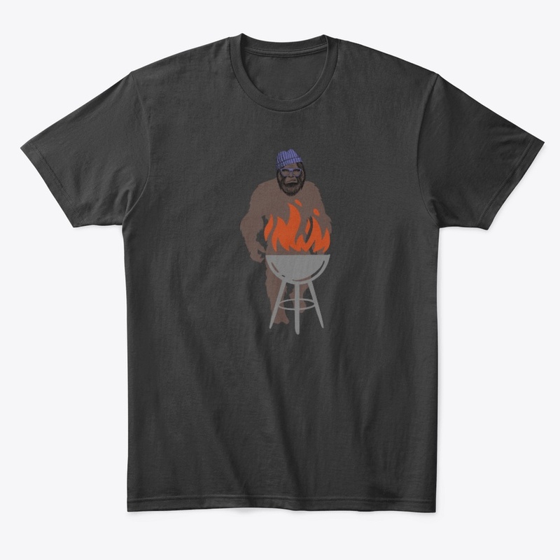 Bigfoot, Sasquatch, Yeti Grilling