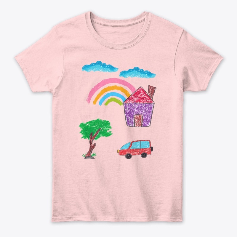 A Vibrant Rainbow Over a Charming House