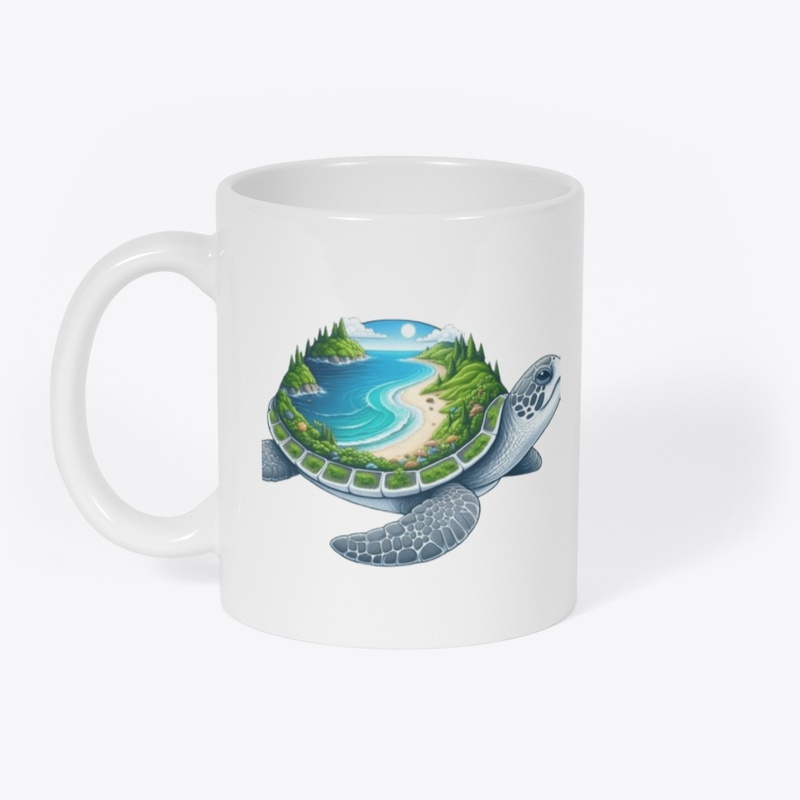 Turtle with Scenery