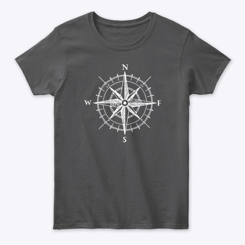 NSFW STUDIOS WHITE Compass LOGO 
