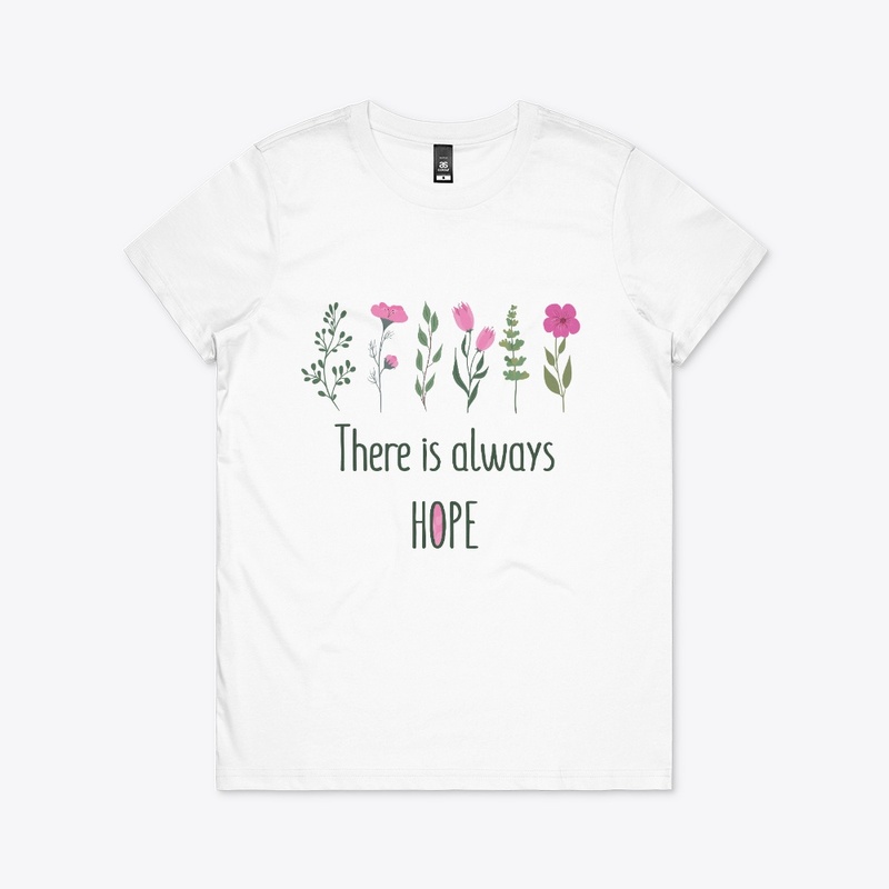 Pink Flowers Gives Hope