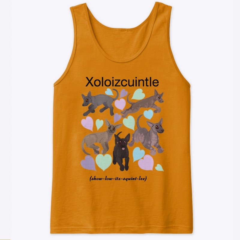 xoloitzcuintle dog art