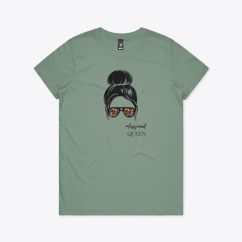 Lazy Meal Queen tee