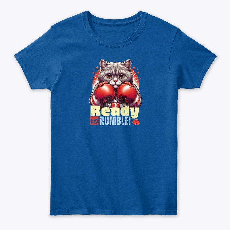 Ready to Rumble Boxing Cat Tee