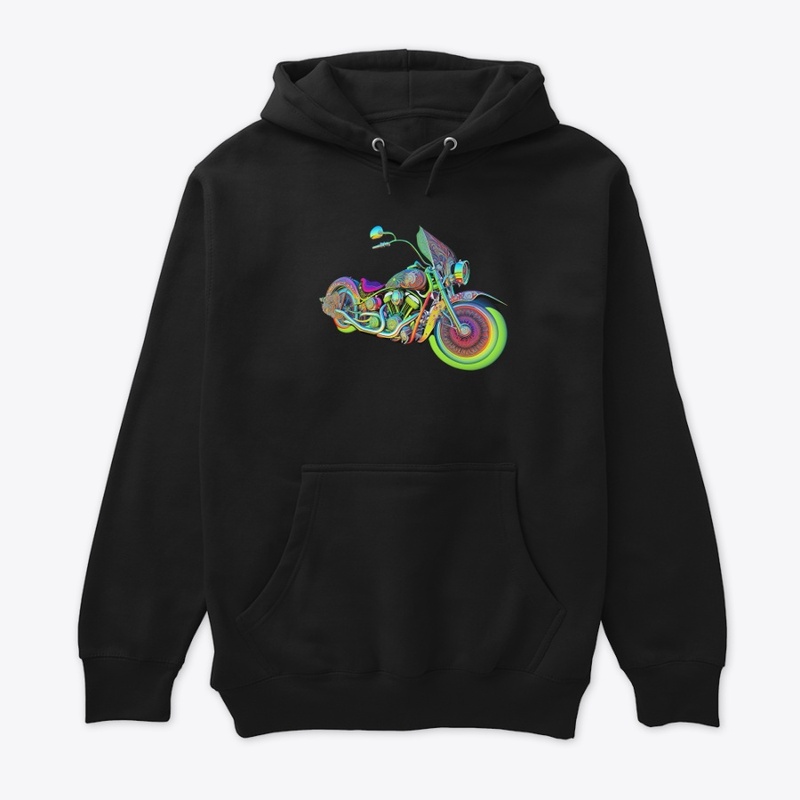 Abstract Biker