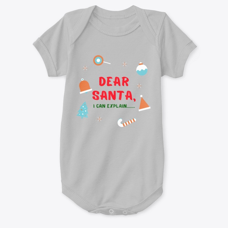 Dear Santa Christmas Kids Tee