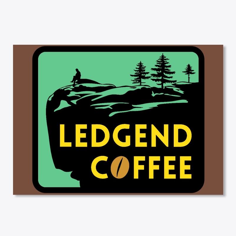 Ledgend Coffee Logo Merch