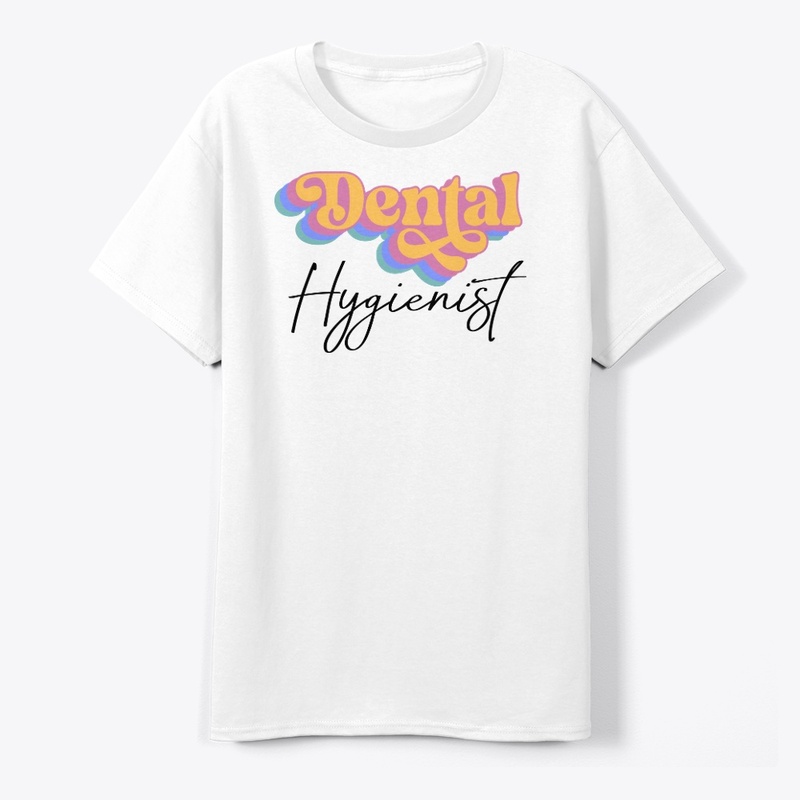 Dental Hygienist Retro Design T-Shirt