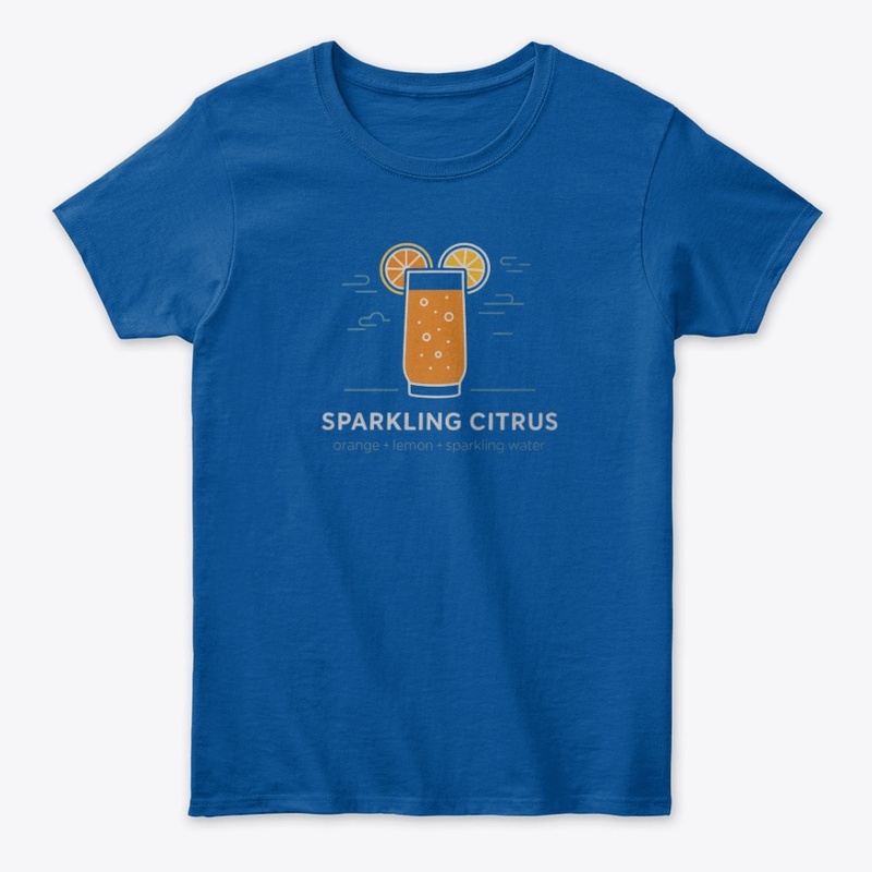 Sparkling Citrus Tee Design