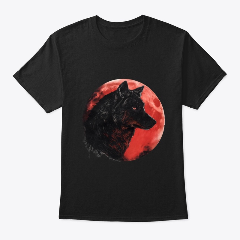 black wolf