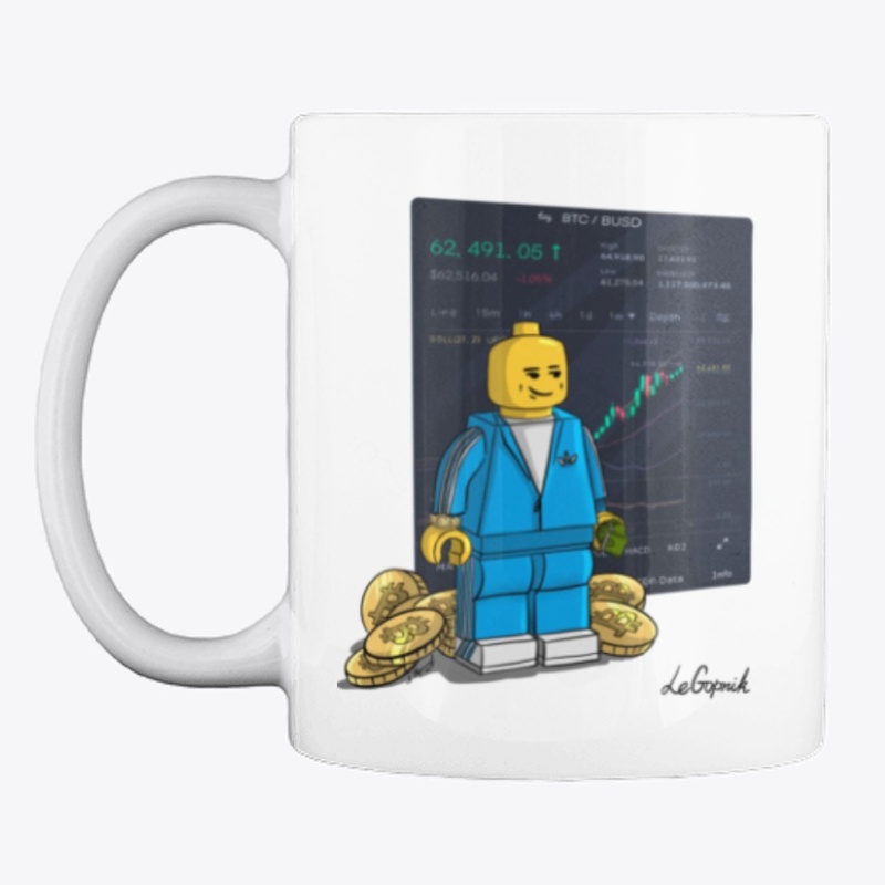 LeGopnik x Bitcoin Mug