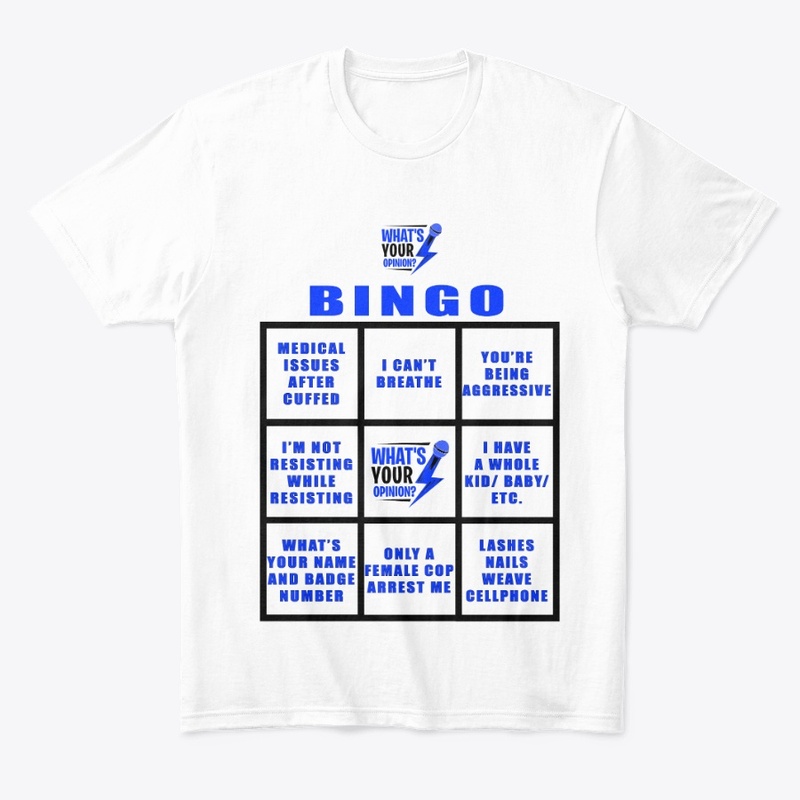 BODYCAM BINGO CARD 2