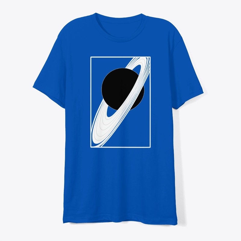 Saturn and Rings T-Shirt Design