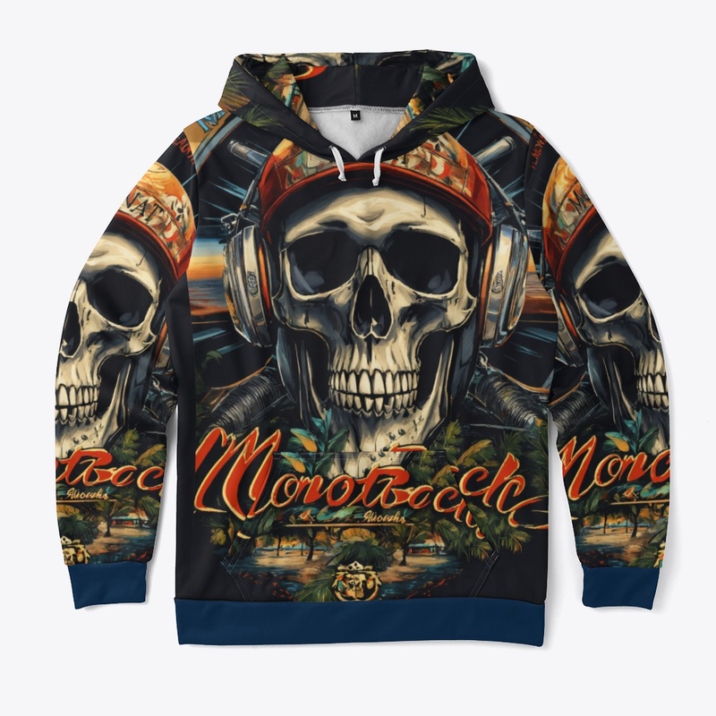 Rock and roll skull jam tee