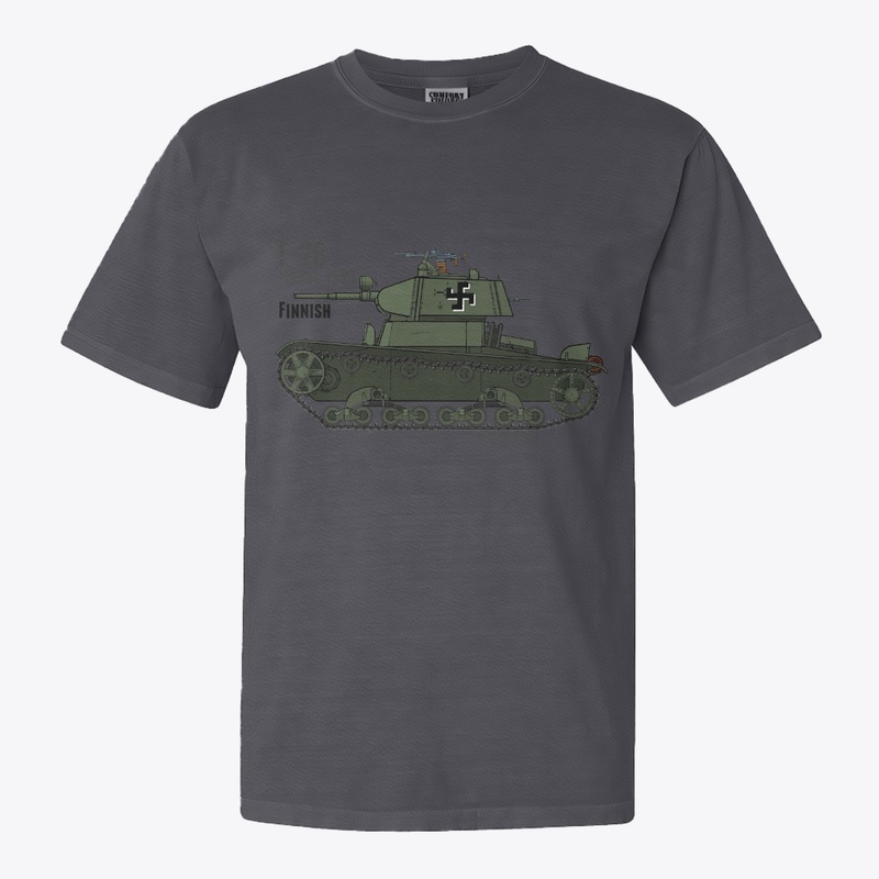 Finnish T-26 Model 1939. T-Shirt