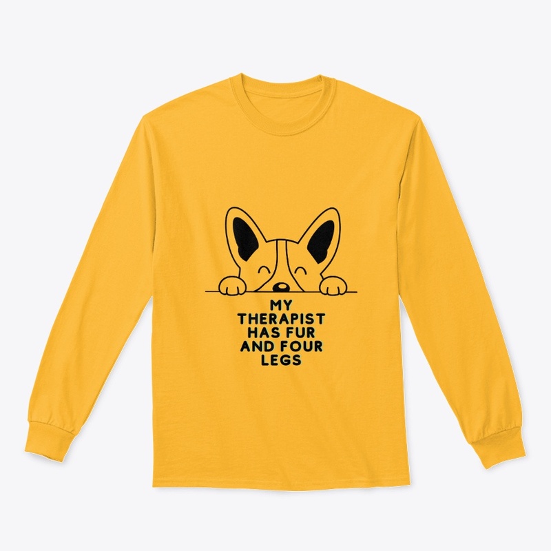 my therapist has fur and four legs