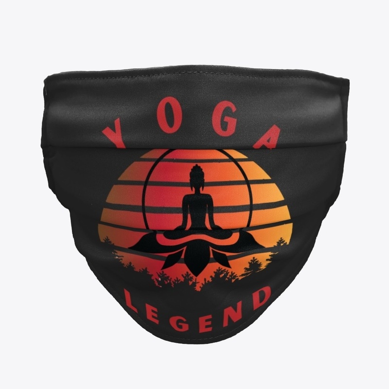 Yoga Legend Retro Vintage Design