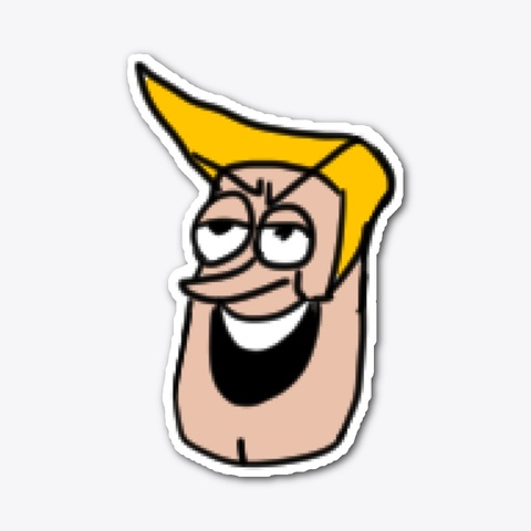 Chad Gamer Head Sticker Standard áo T-Shirt Front