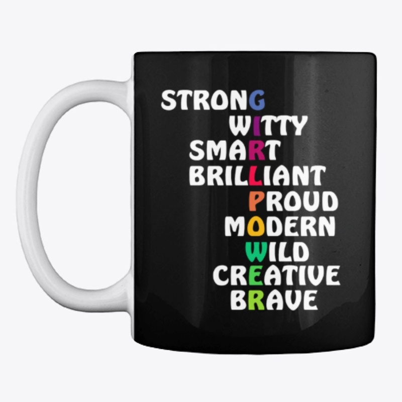 Colorful Girl Power Crossword Puzzle