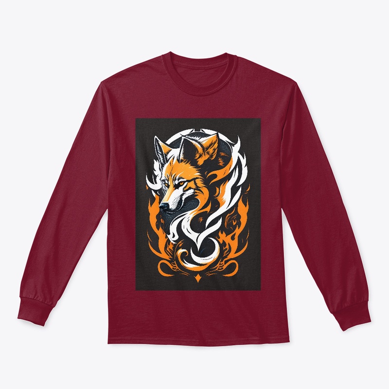 "Fox in a Spring T-Shirt" Clever