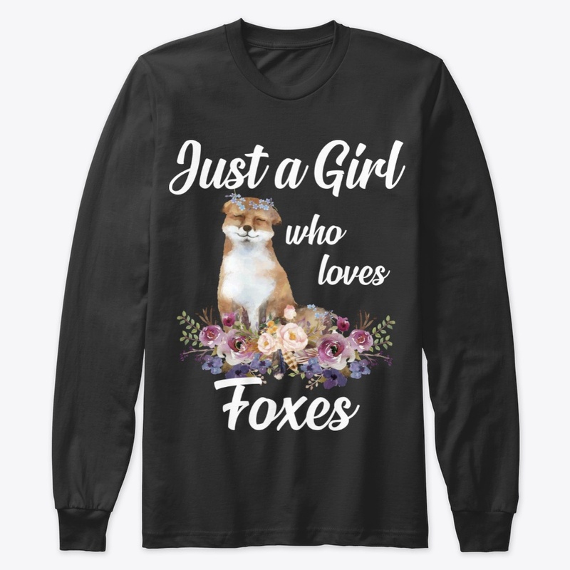 Girl Loves Foxes Flower Style