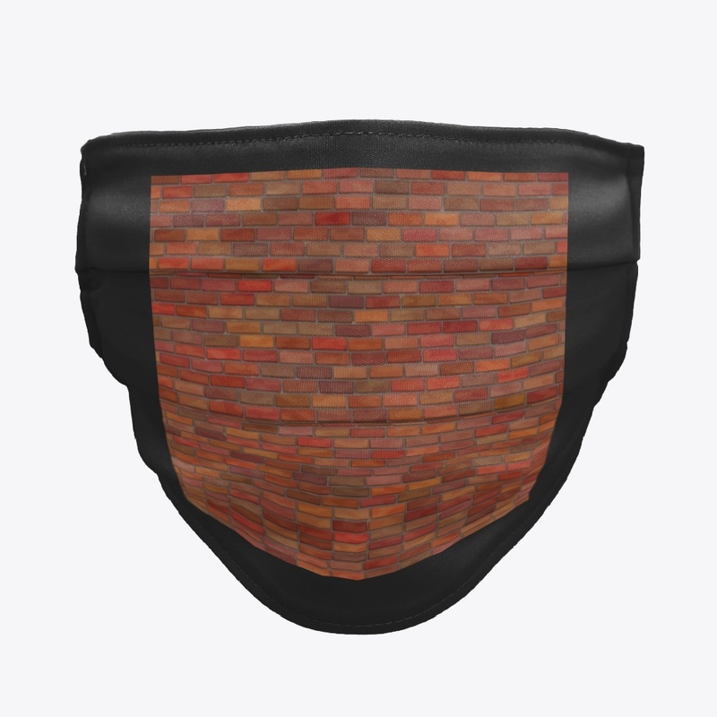 Brick Wall Face Mask