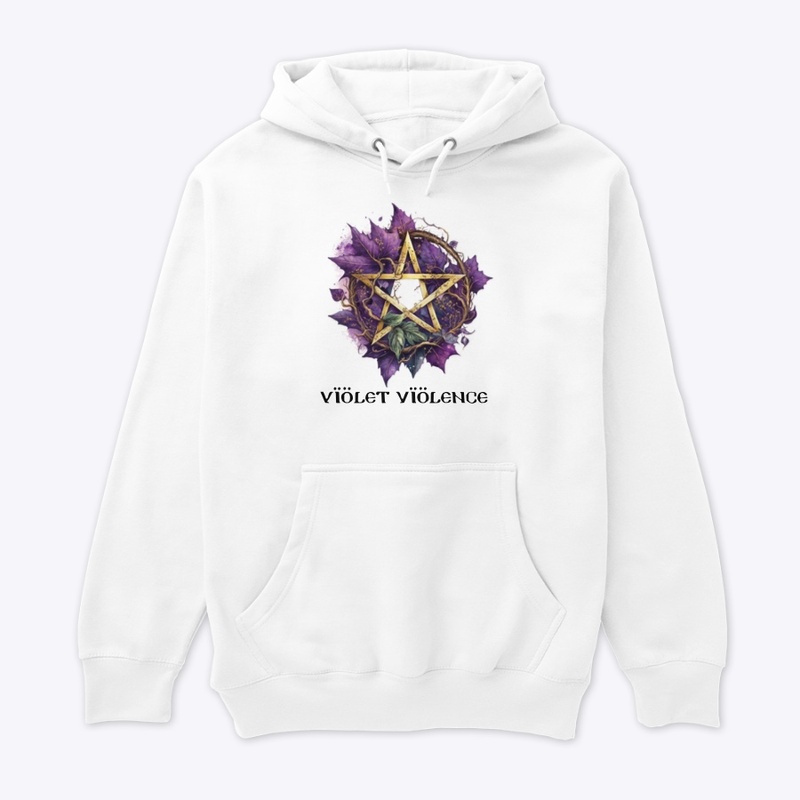 Floral pentagram 