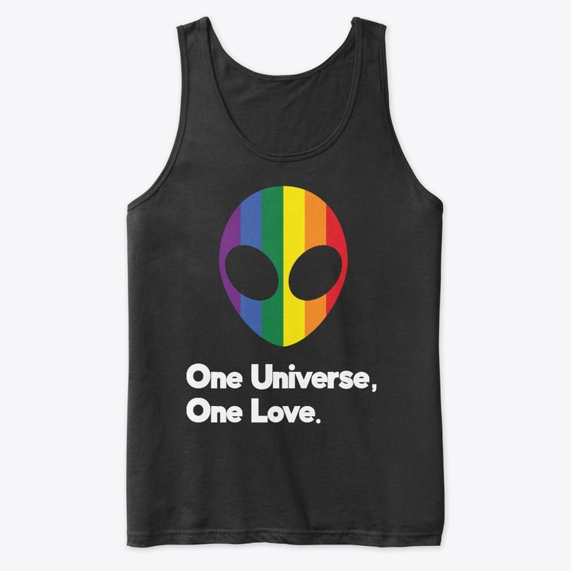 One Universe One Love Pride Area 51 Tank