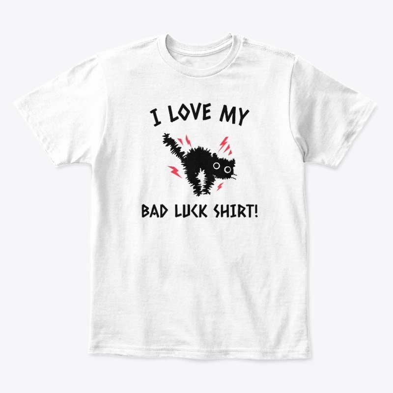 Funny Cat Halloween Bad Luck Shirt