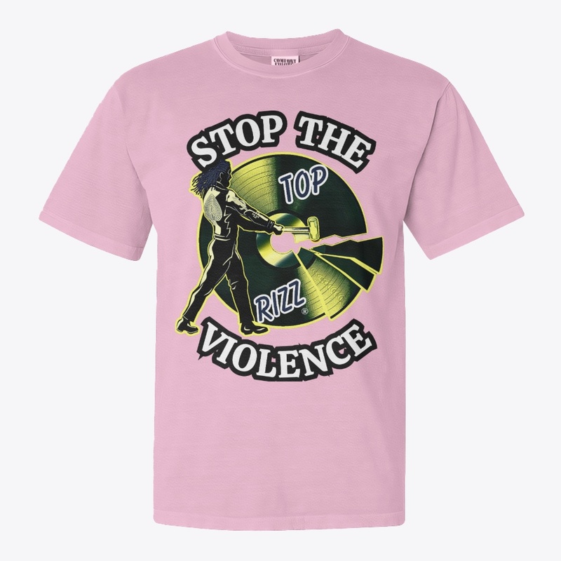 TOP RIZZ - STOP THE VIOLENCE - GOLD